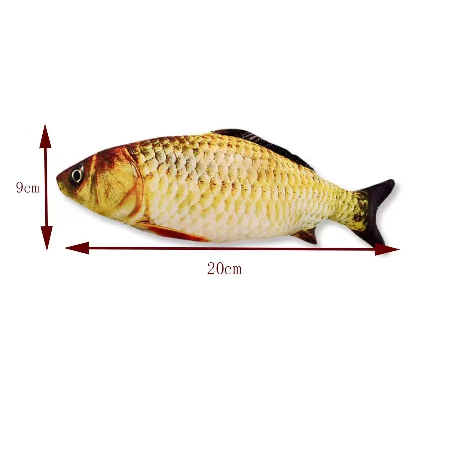 Catnip Fish Toy – Interactive Plush Simulation Fish for Cats & Kittens - Image 8