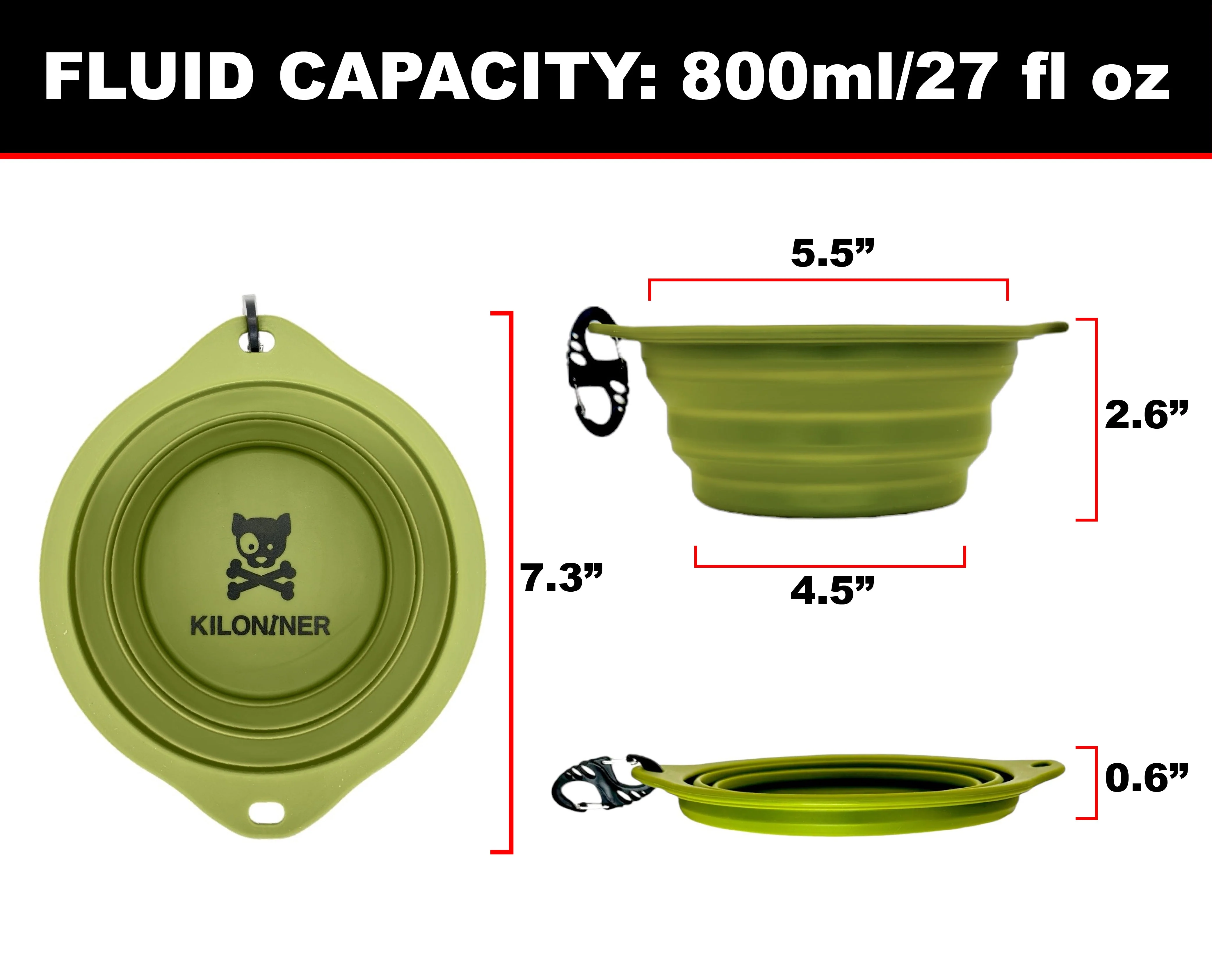 CB1 Collapsible Dog Bowl - Image 7