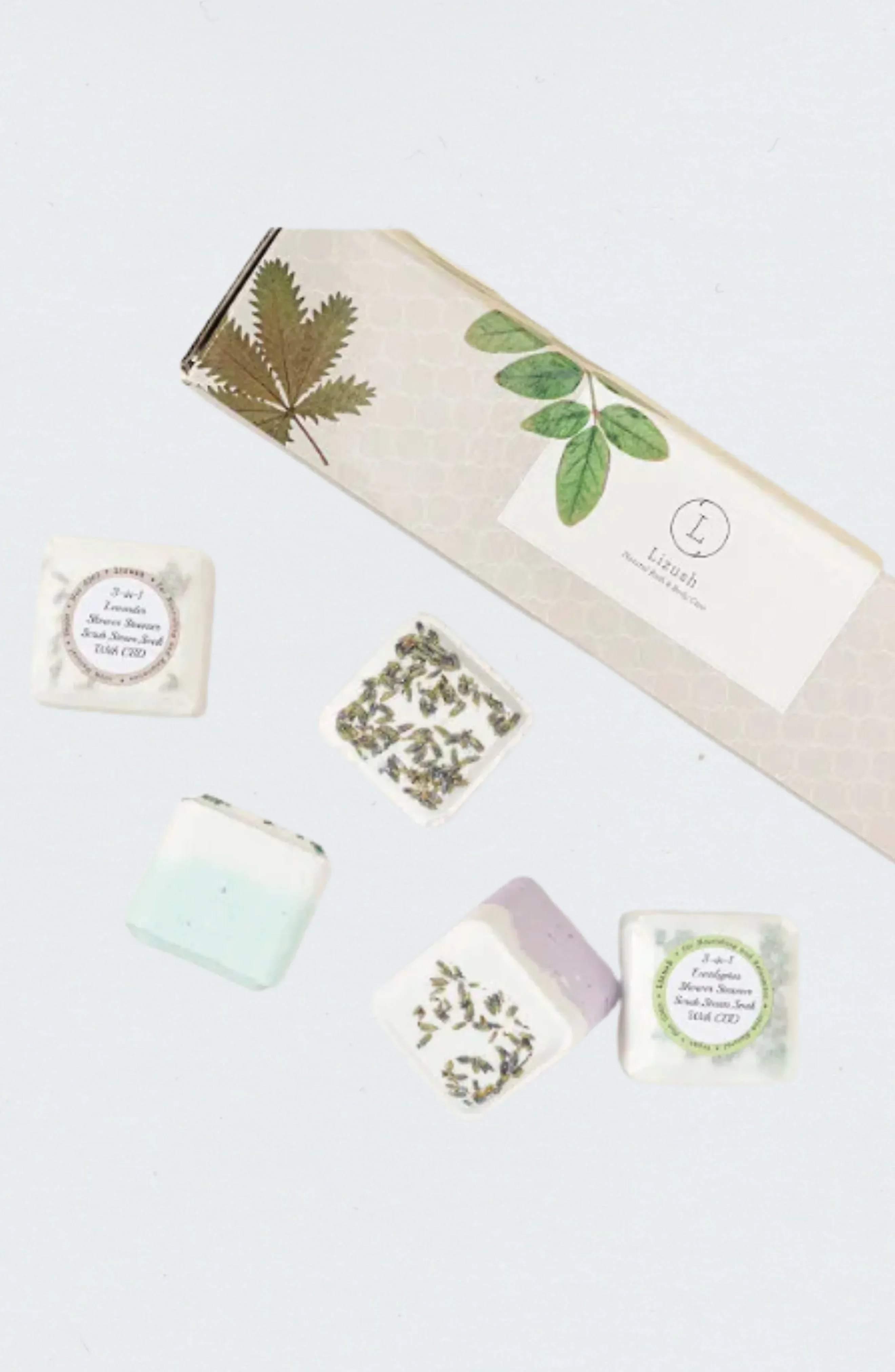 CBD Shower Steamers Gift Set with CBD - 5 Big Fizzies (THC Free) - Image 2