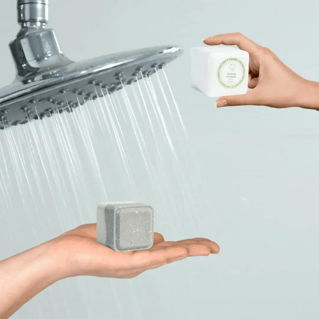 CBD Shower Steamers Gift Set with CBD - 5 Big Fizzies (THC Free) - Image 4