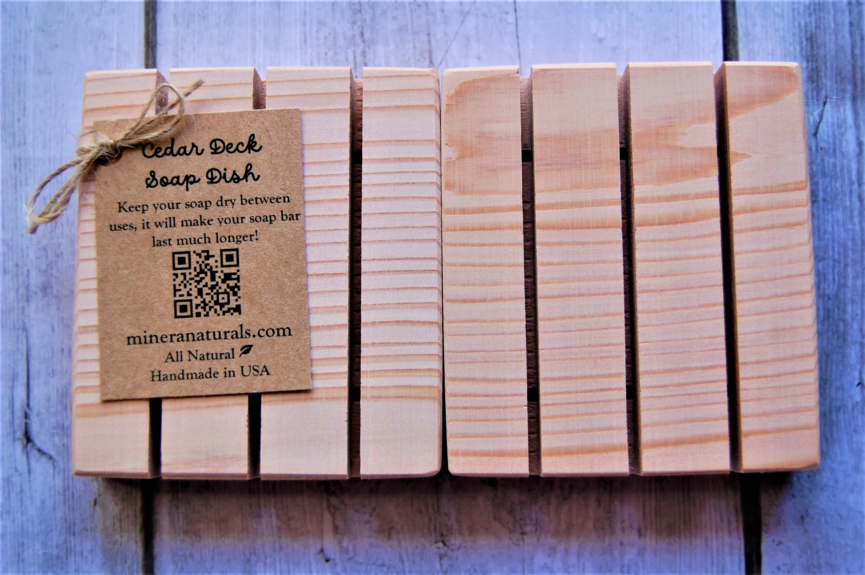 Cedar Soap Deck - Image 2