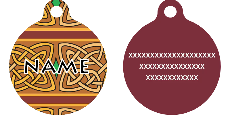 Celtic HD Dog ID Tag - Image 2