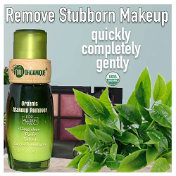 Certified Organic Double action makeup remover Detoxifies the skin Alcohol free - Image 3