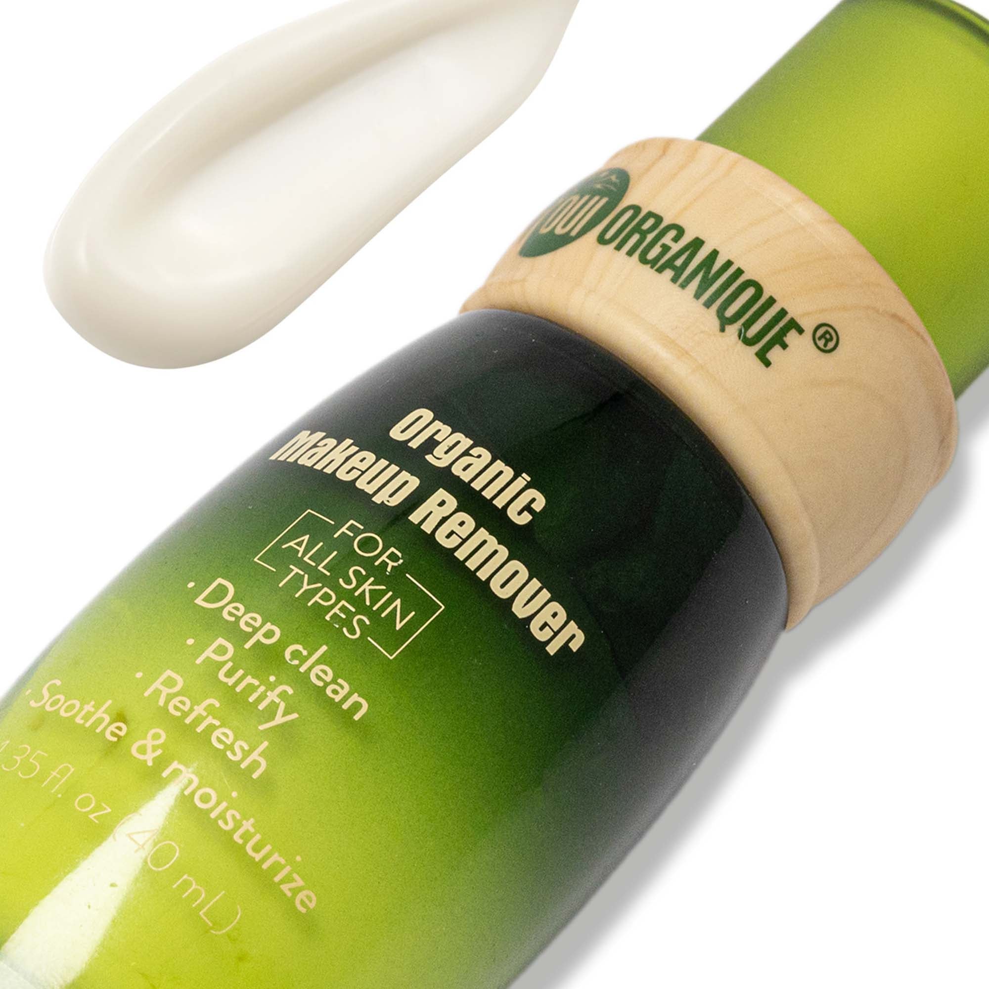 Certified Organic Double action makeup remover Detoxifies the skin Alcohol free - Image 5