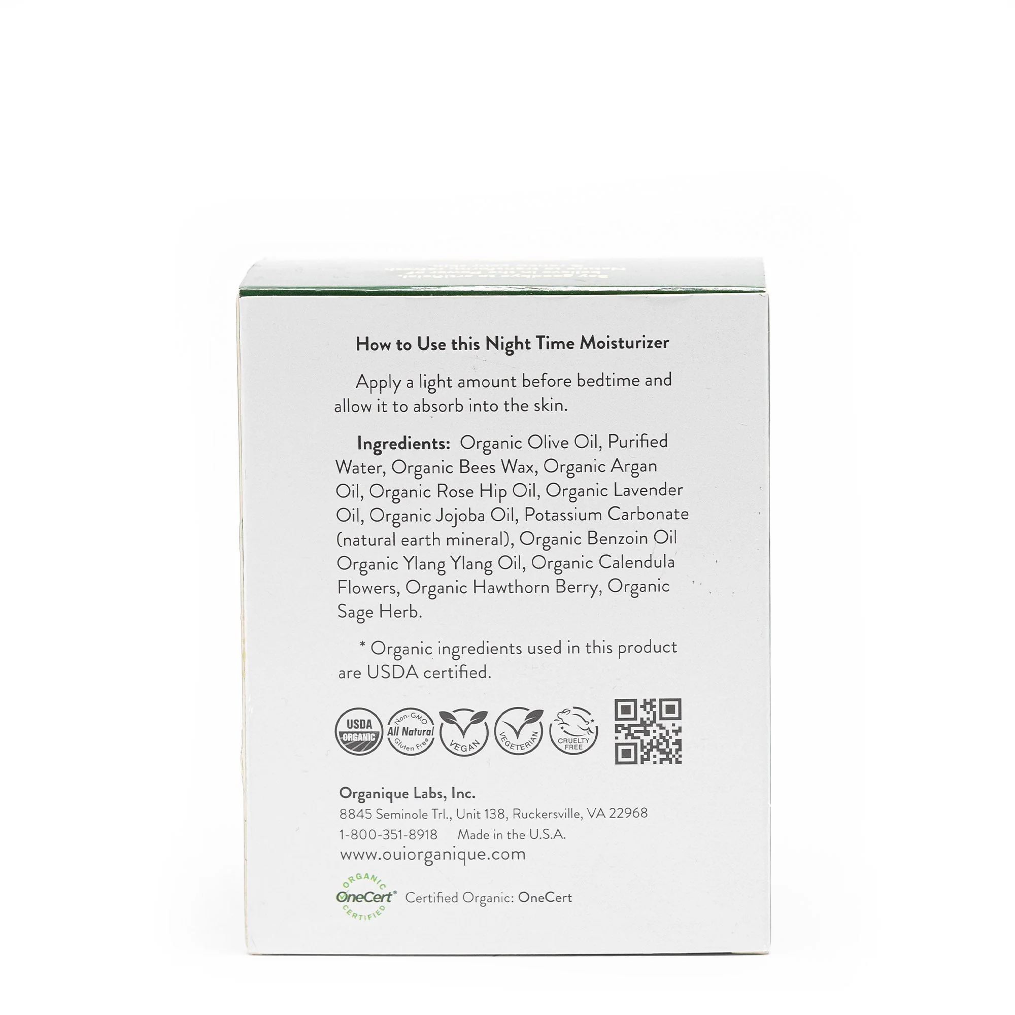 Certified Organic Rejuvenating Night cream calendula Hydrate Anti-aging Repair |Calendula flower - Image 2