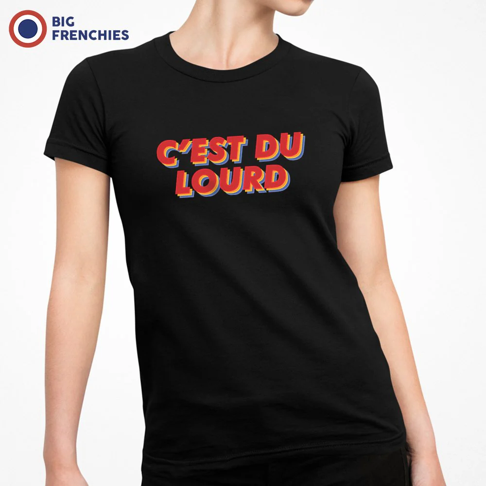 C'est Du Lourd Women's Organic Cotton Tee - Image 3