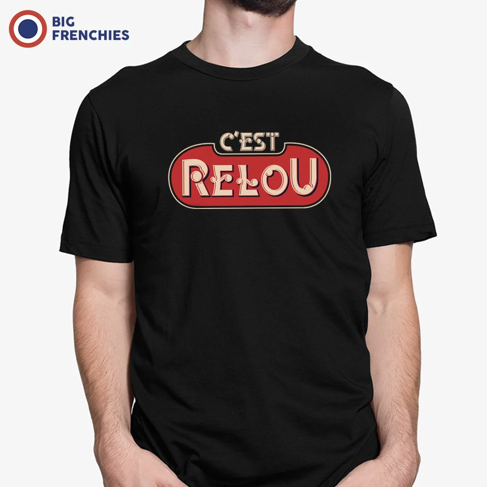 C'est Relou Men's Organic Cotton Tee - Image 3