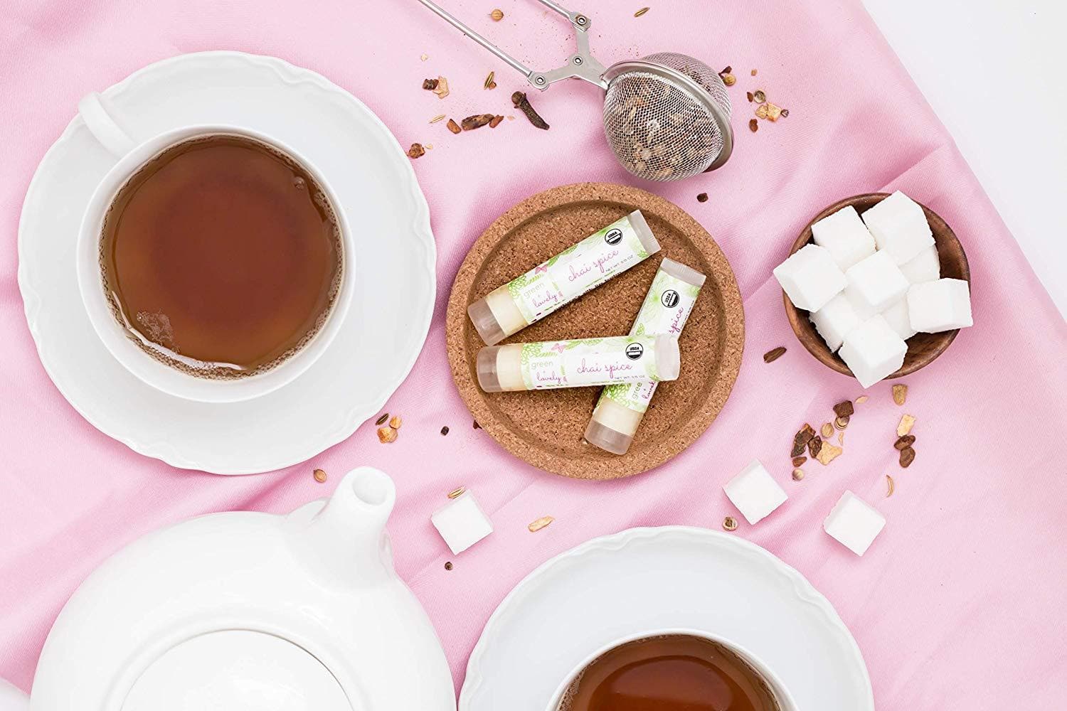 Chai Spice ///  Organic Lip Balm Butter for Intense Moisture - Beauty Gift - Image 4
