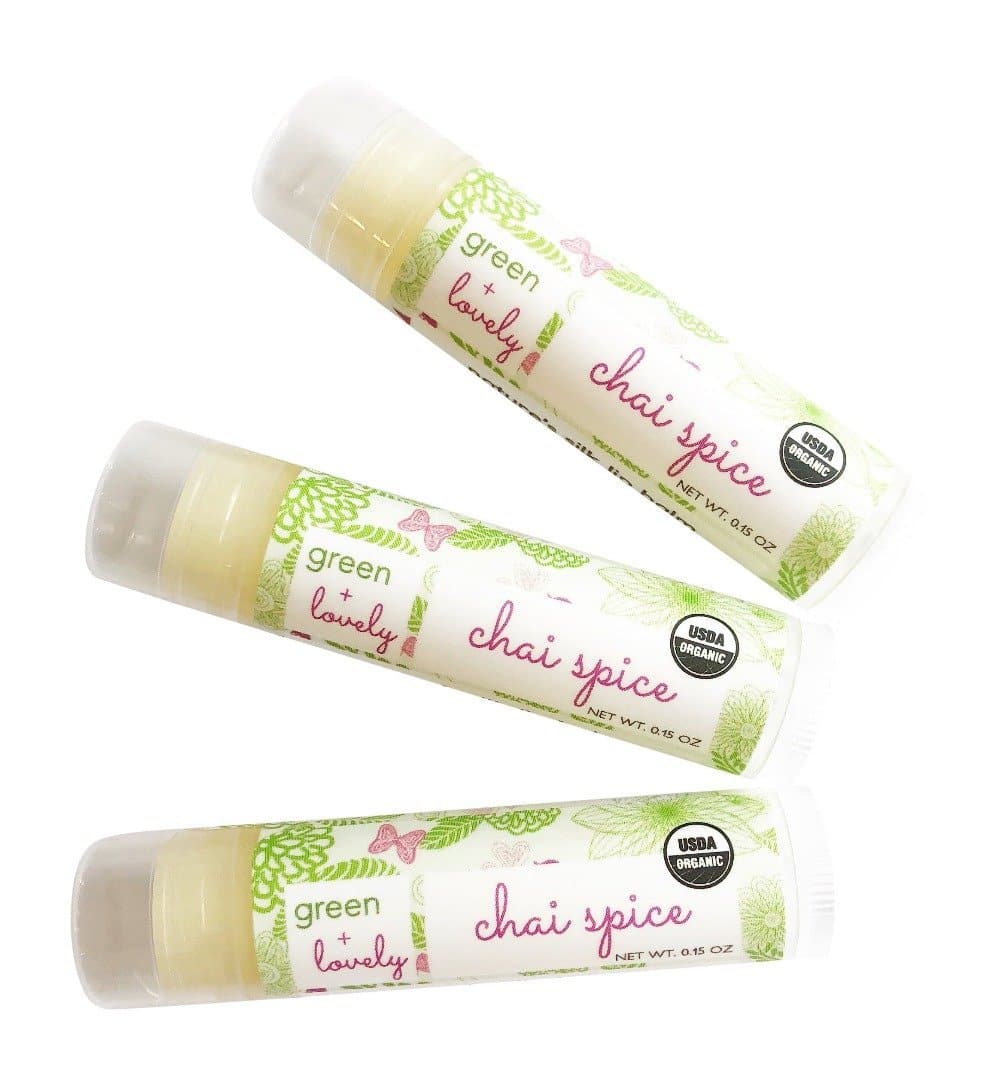 Chai Spice ///  Organic Lip Balm Butter for Intense Moisture - Beauty Gift - Image 5