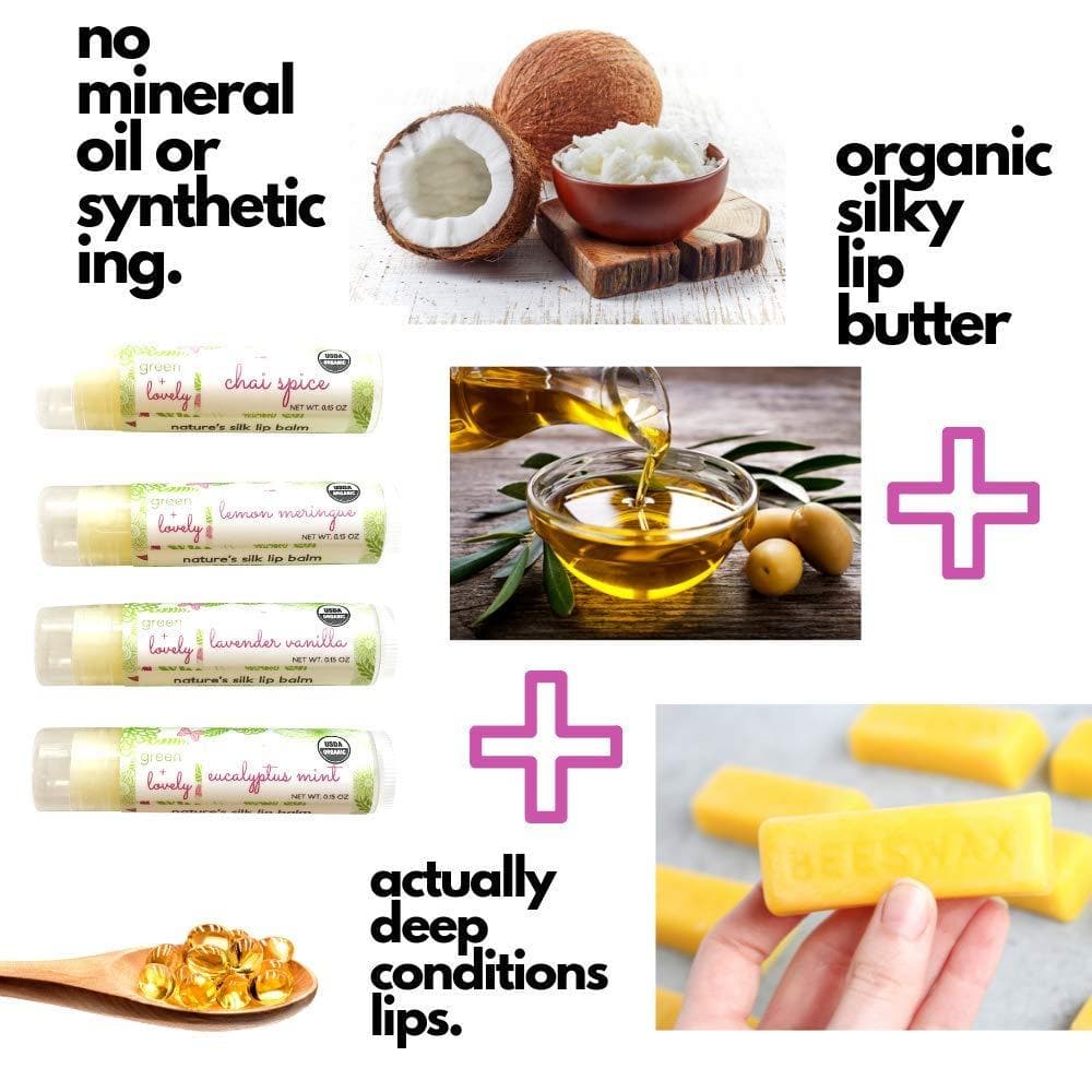 Chai Spice ///  Organic Lip Balm Butter for Intense Moisture - Beauty Gift - Image 6