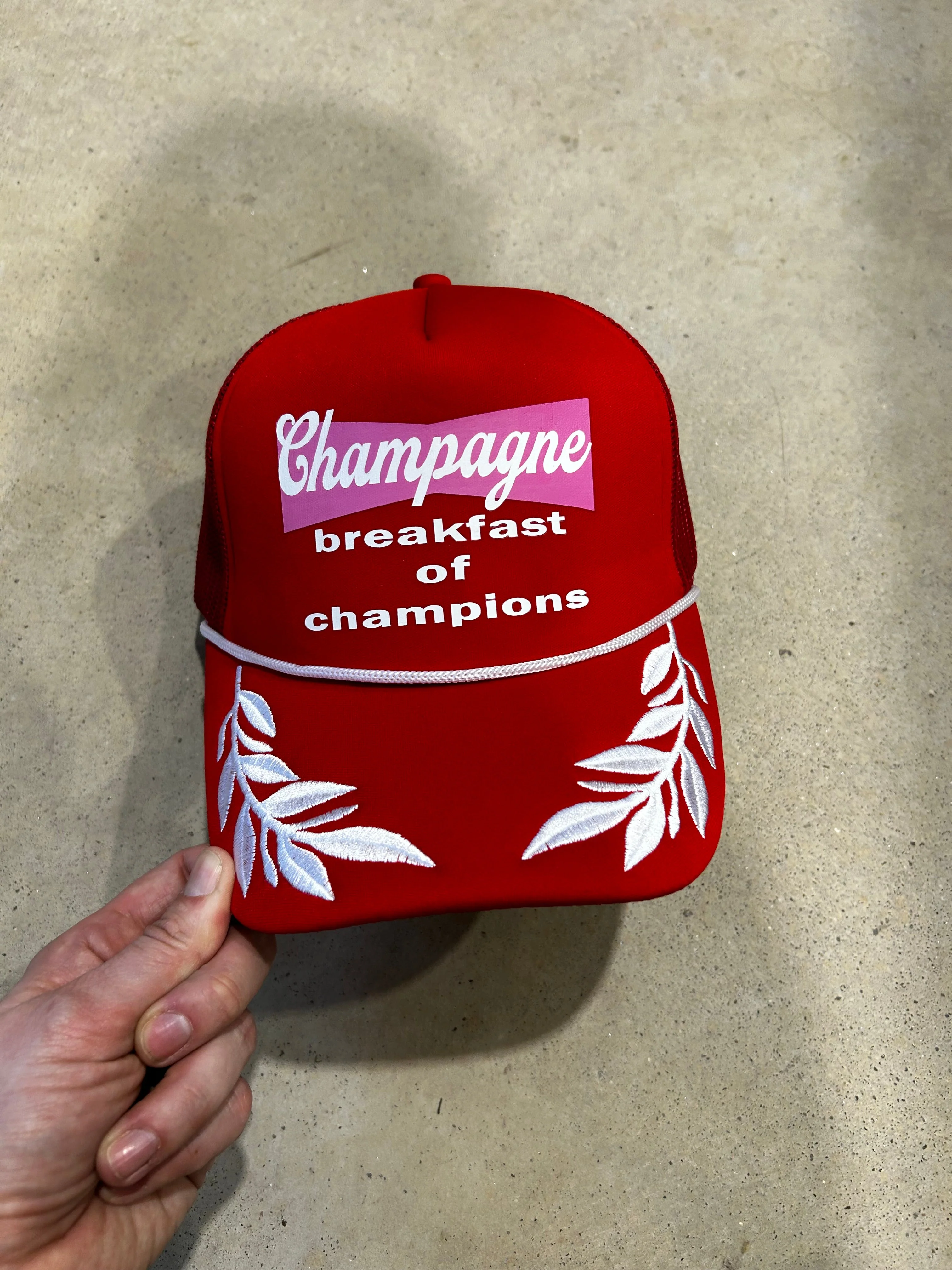 Champagne Breakfast Trucker 2 - Image 2