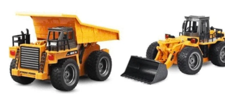 Channel remote control excavator alloy version 2.4G wireless remote control vehicle engineering vehicle excavator children's toys - Image 3