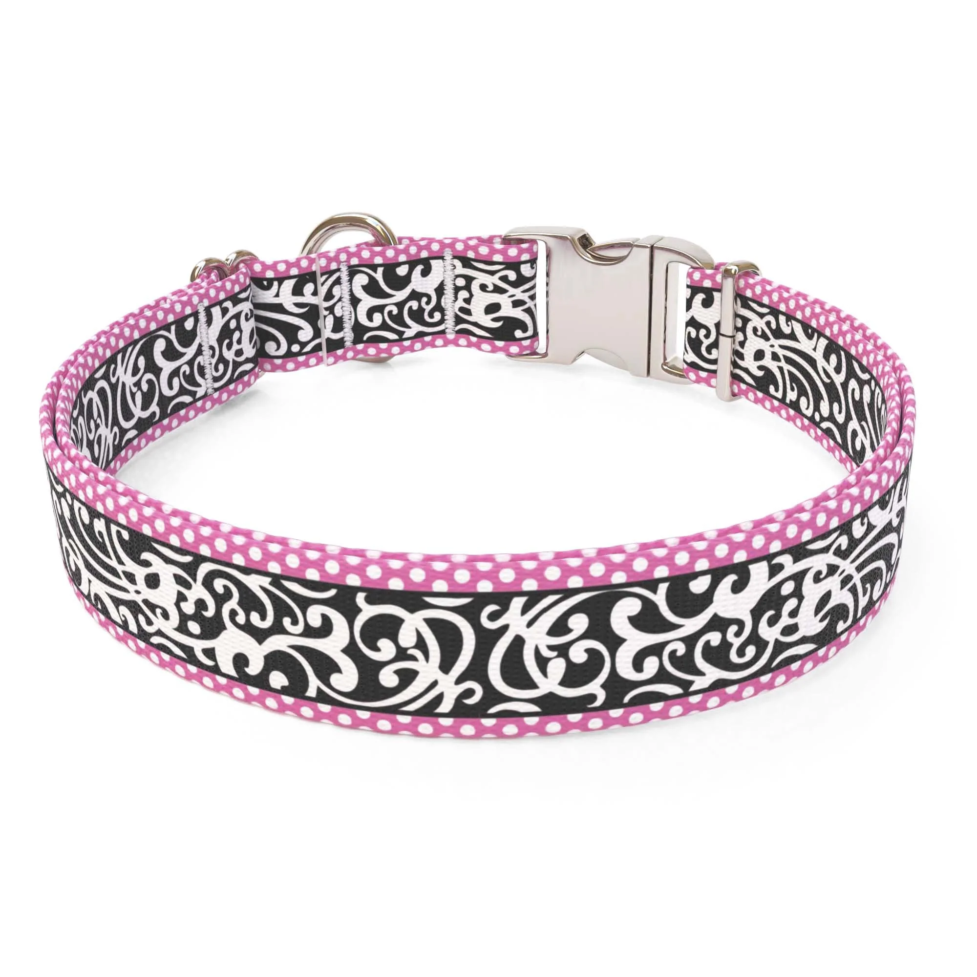 Chantilly Pink Dog Collar - Image 2