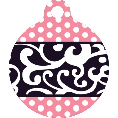 Chantilly Pink HD Dog ID Tag - Image 3