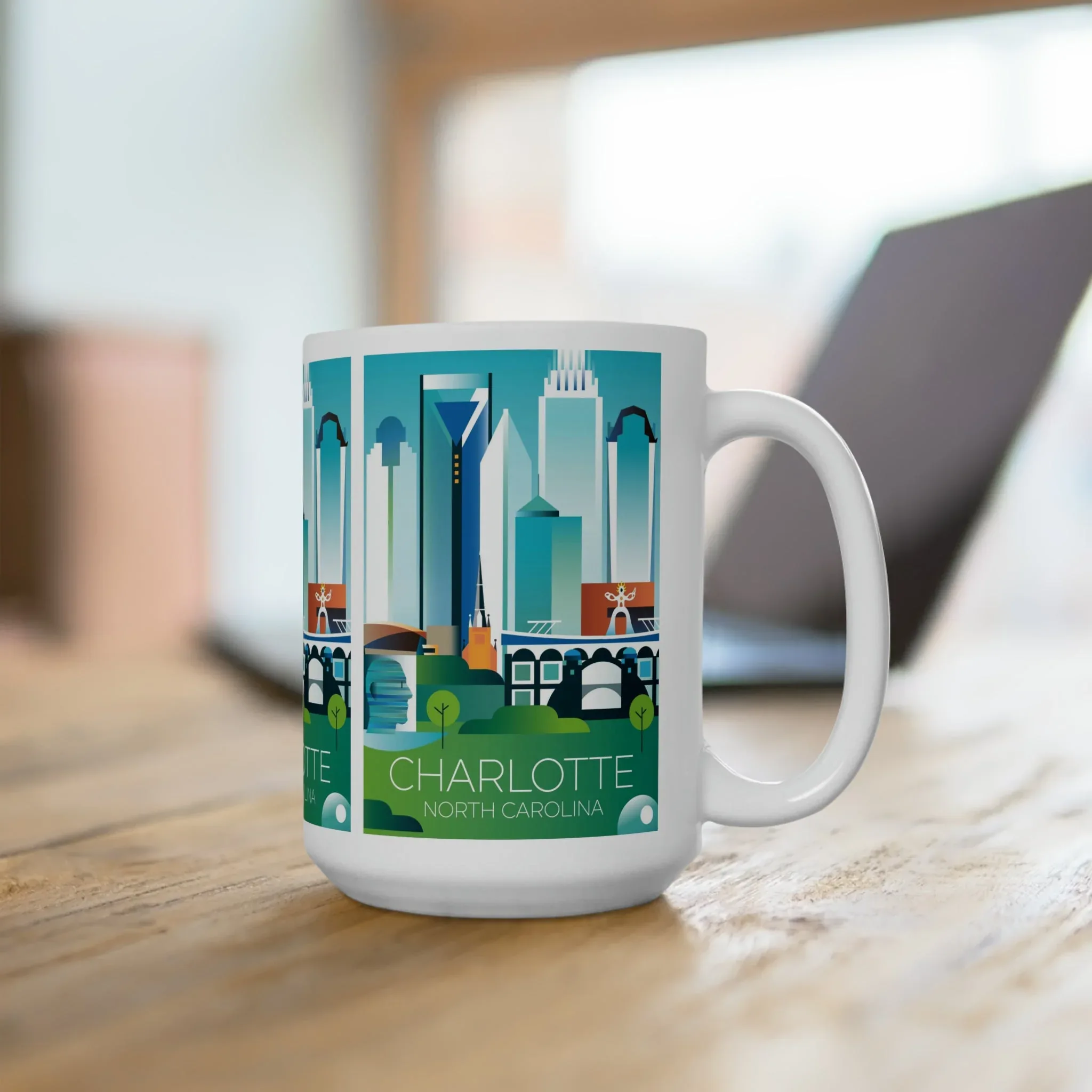 Charlotte Ceramic Mug 11oz or 15oz - Image 4
