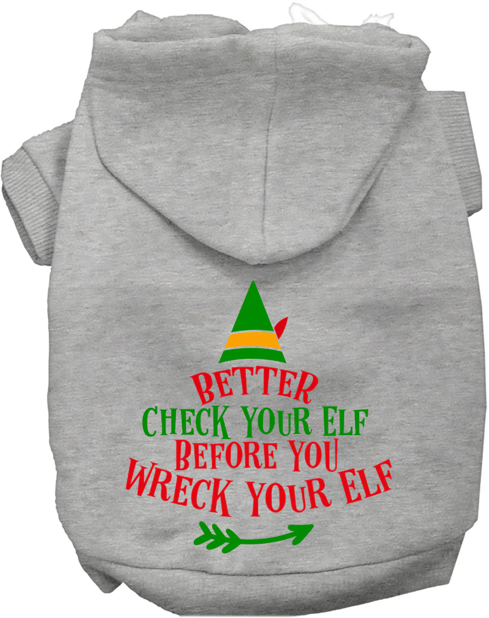 Check Your Elf Christmas Pet Hoodie - Image 7