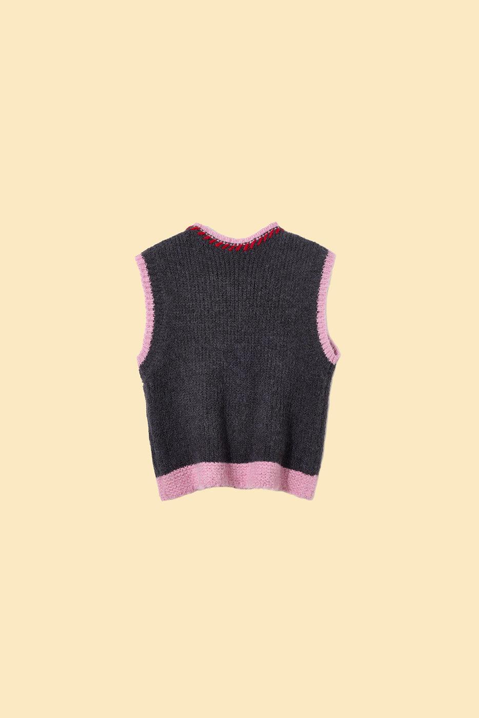 Cherries on Top Knit Vest - Image 3