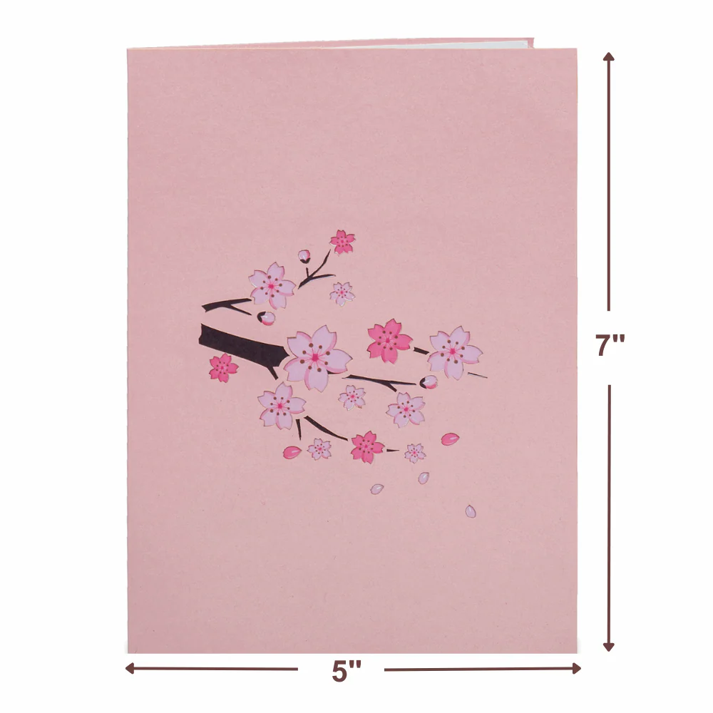 Cherry Blossom Pop Up Card - Image 3