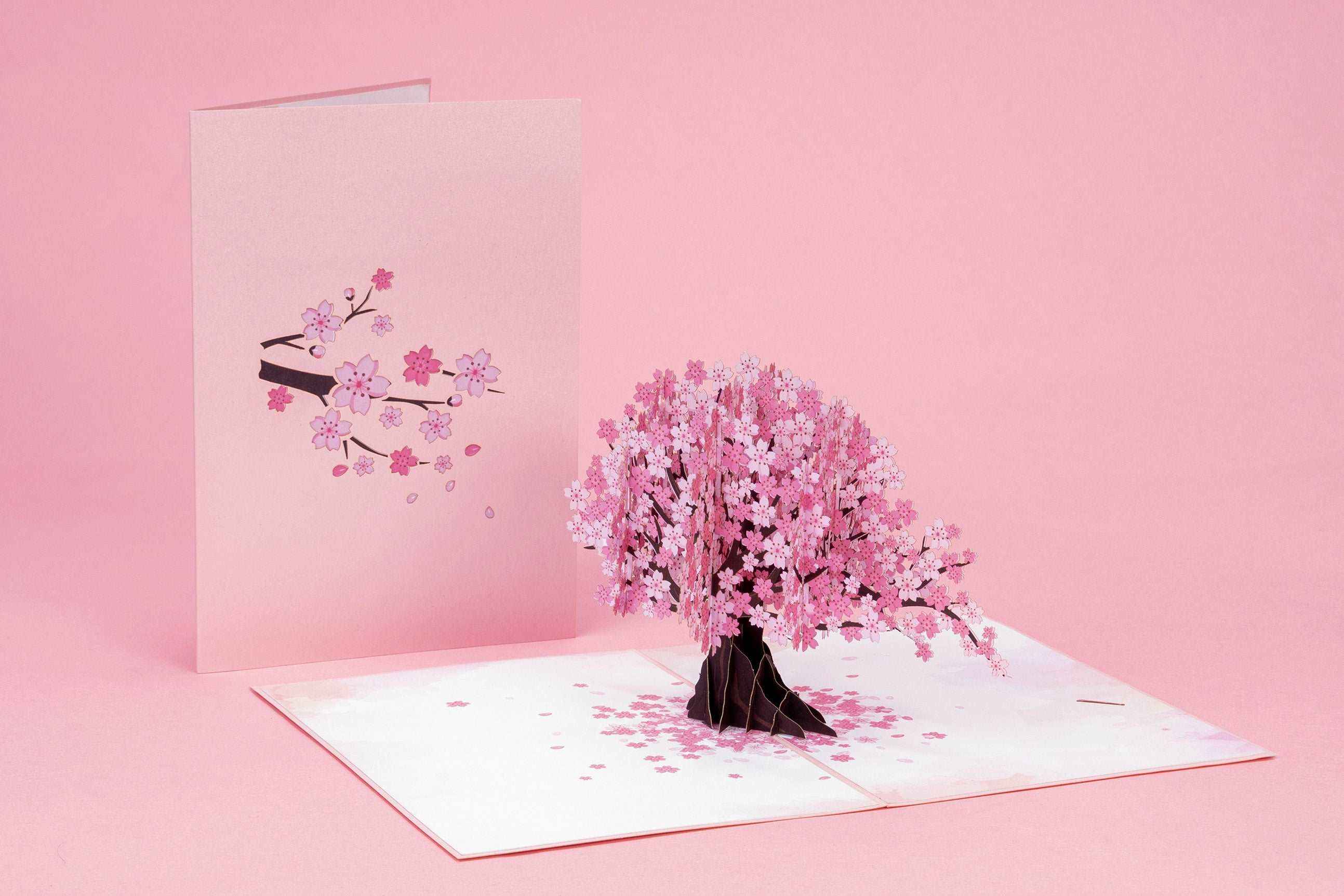 Cherry Blossom Pop Up Card - Image 5