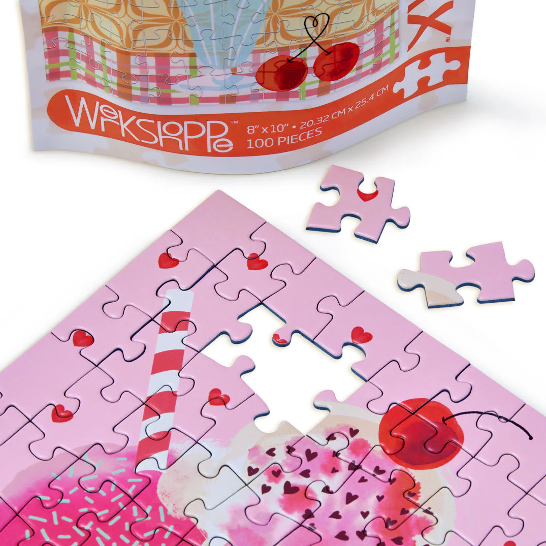 Cherry Sundae 100 Piece Puzzle Snax - Image 3