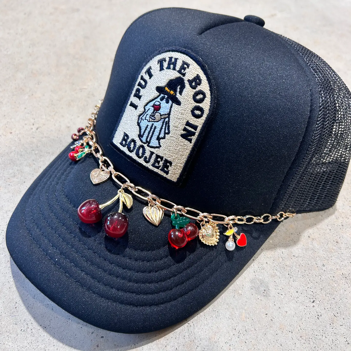 Cherry Trucker Hat Chain - Image 3