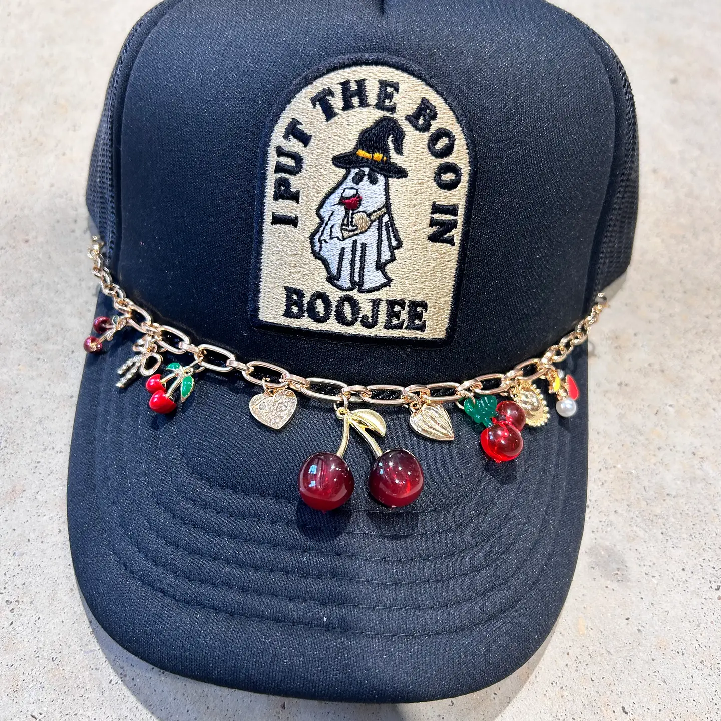 Cherry Trucker Hat Chain - Image 5