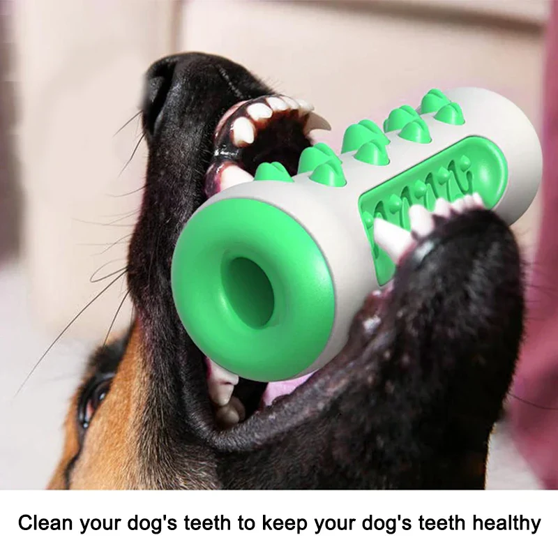 Chew-Resistant Rubber Dog Toy for Dental Health - Image 11