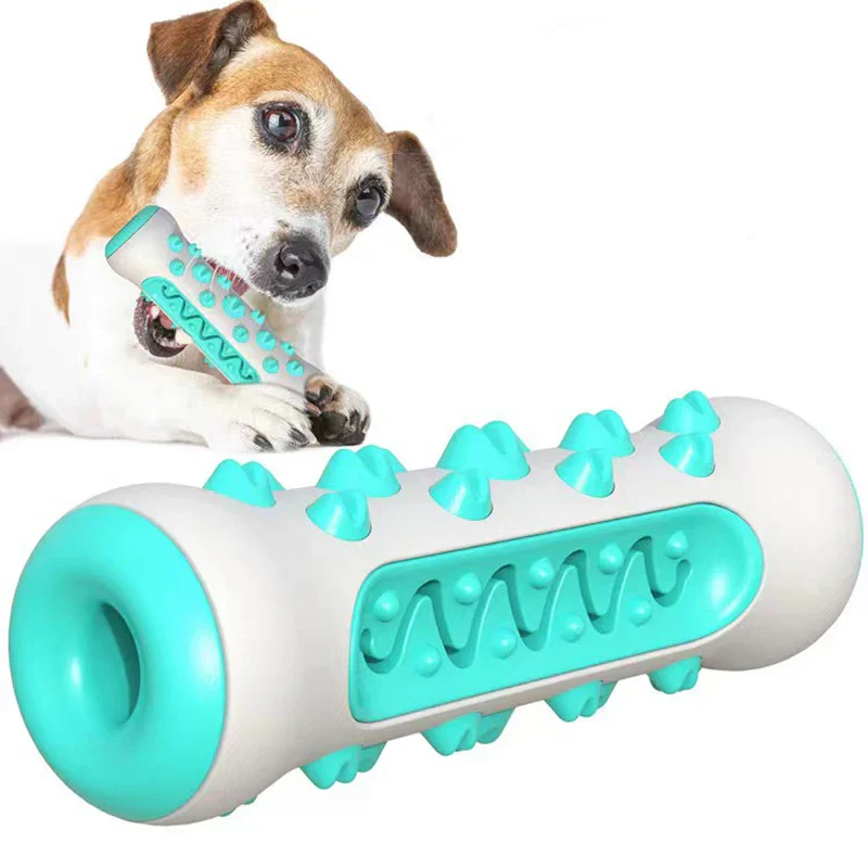 Chew-Resistant Rubber Dog Toy for Dental Health - Image 16