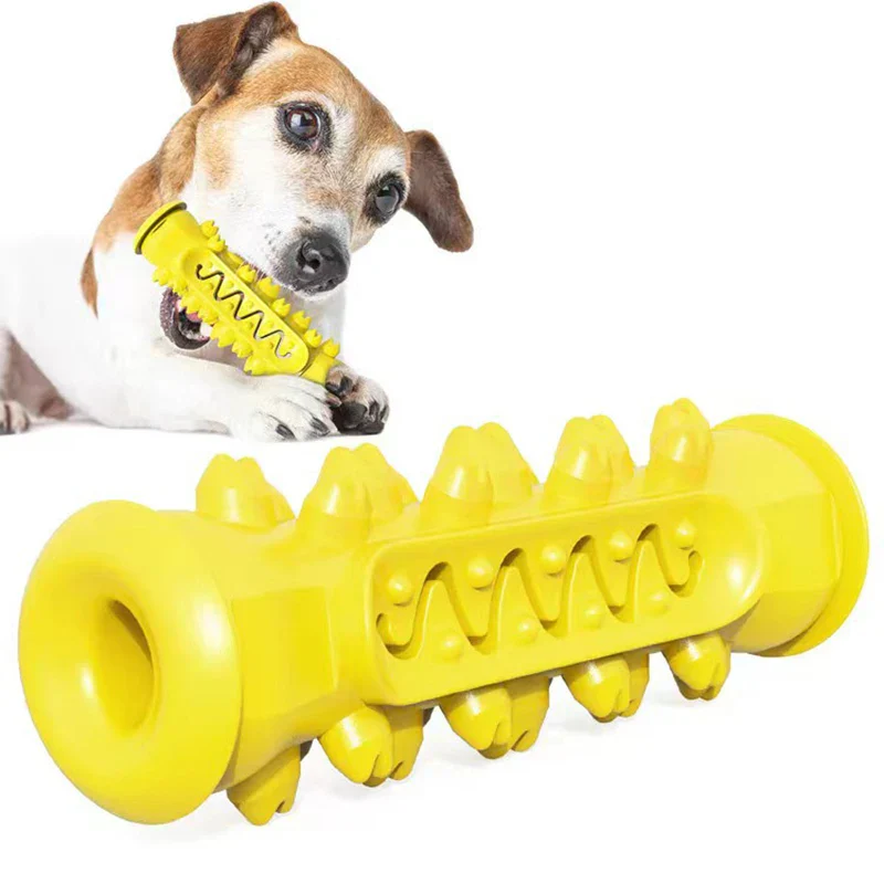 Chew-Resistant Rubber Dog Toy for Dental Health - Image 18