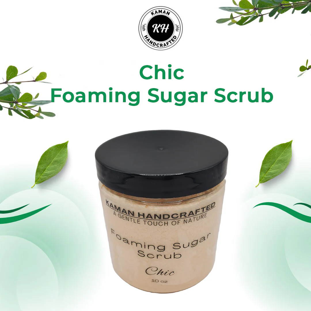 Chic Foaming Sugar Scrub - Image 2
