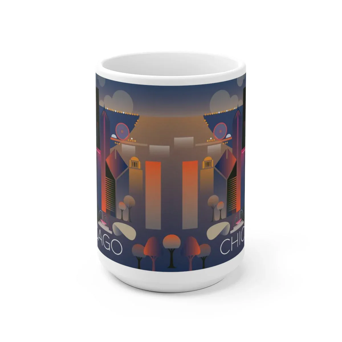 CHICAGO 11 OZ OR 15 OZ CERAMIC MUG - Image 2