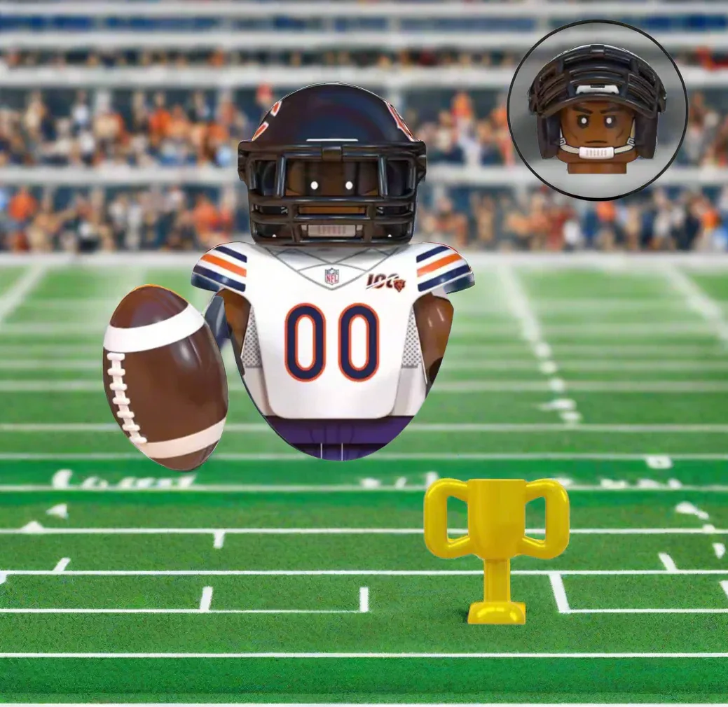 Chicago Bears Team Minifigure - Image 2