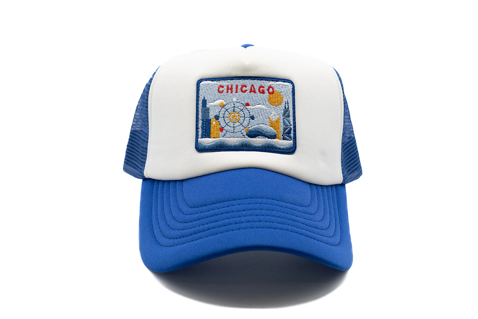 Chicago Postcard Trucker Hat - Image 11