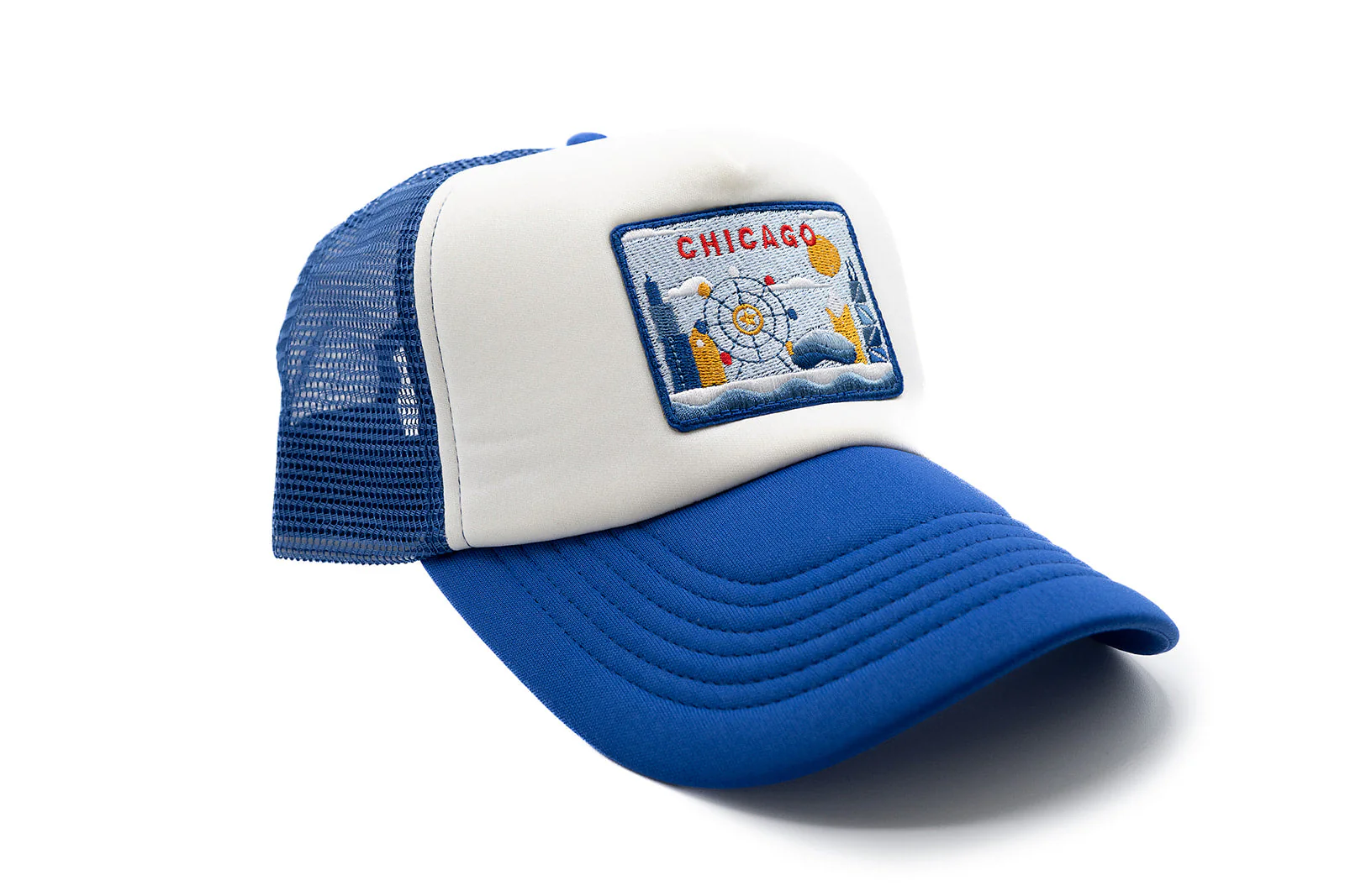Chicago Postcard Trucker Hat - Image 12