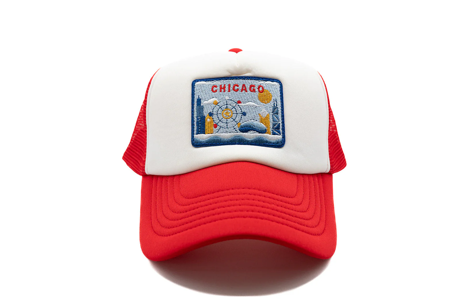 Chicago Postcard Trucker Hat - Image 4