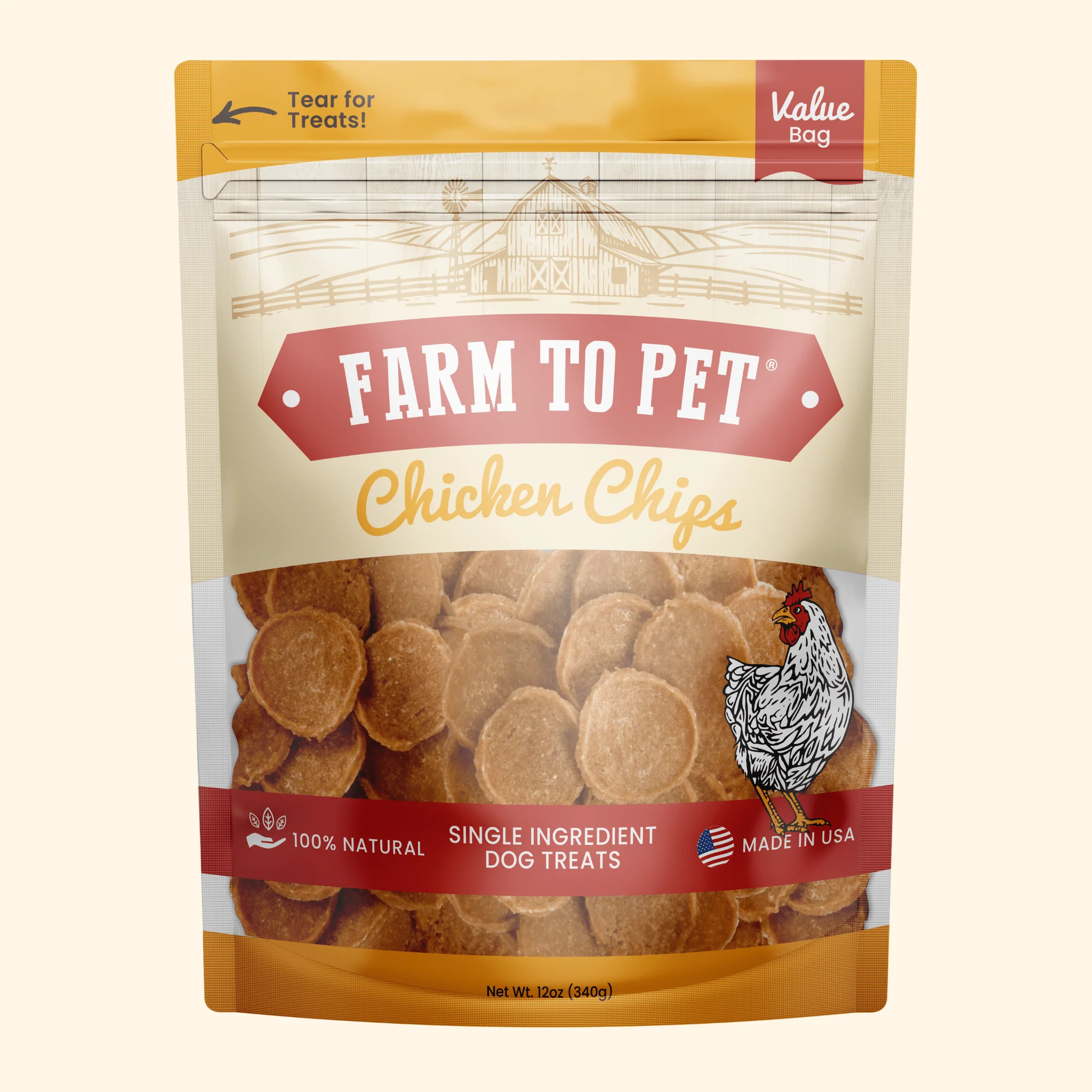 Chicken Chips for Dogs | All-Natural Single-Ingredient Dog Treats - Image 8