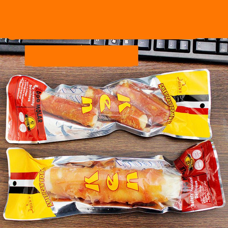 Chicken Wrap-Around Dog Teething Snack - Image 2