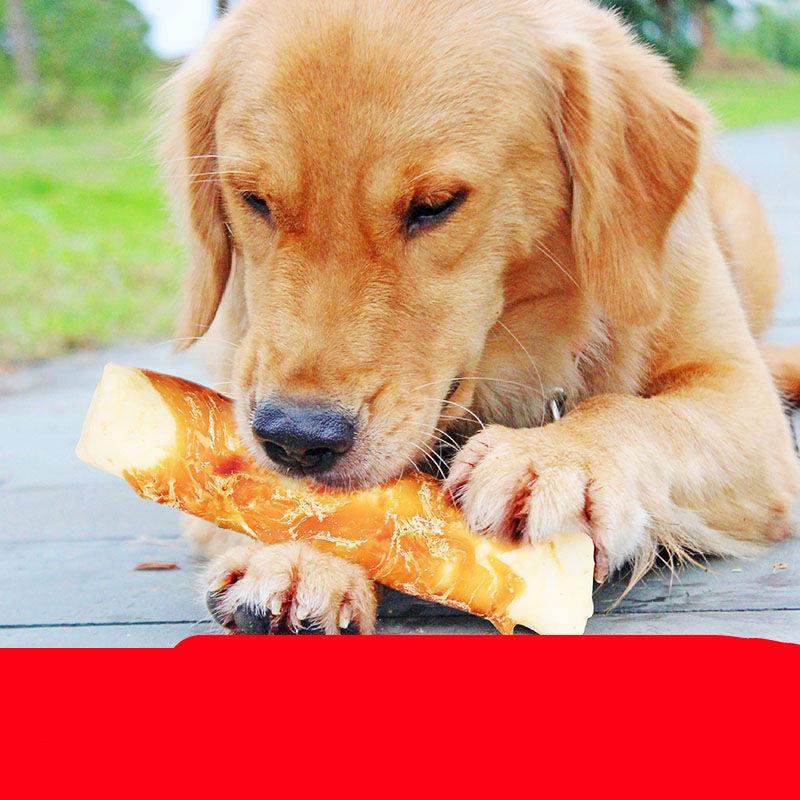 Chicken Wrap-Around Dog Teething Snack - Image 3