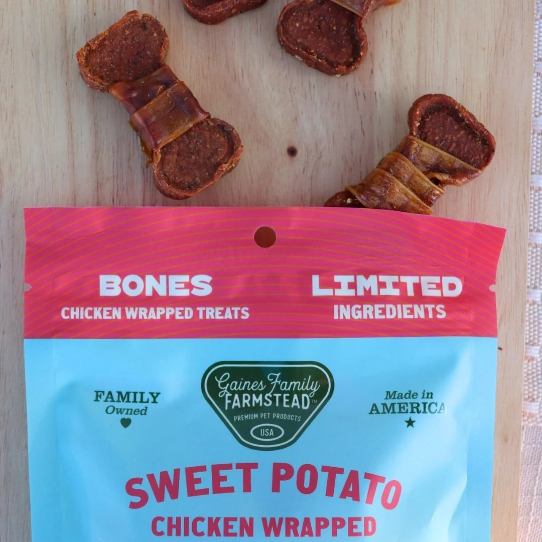 Chicken Wrapped Sweet Potato Bones - Image 5