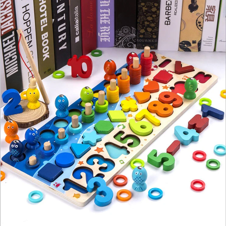 Children 3D Alphabet Number Puzzle Baby Colorful Geometric Digital Letter Educational Toy - Image 14