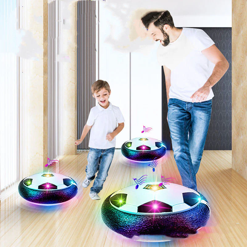 Children Boys Toys Sports Sports Electric Air Cushion Suspension Football - Image 2