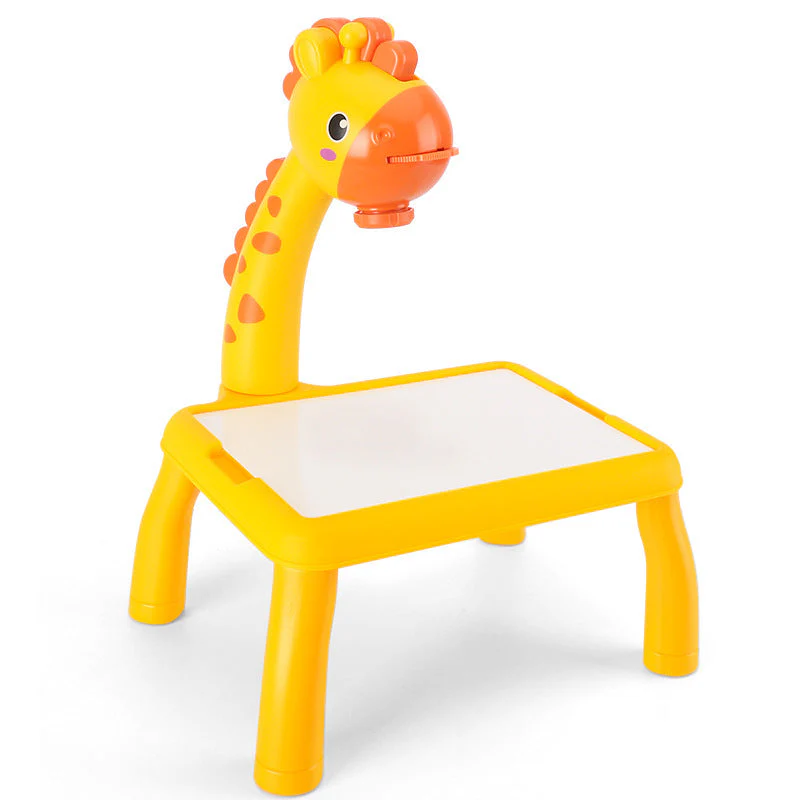 Children LED Projector Art Drawing Table Toys Painting Board Desk - Image 5