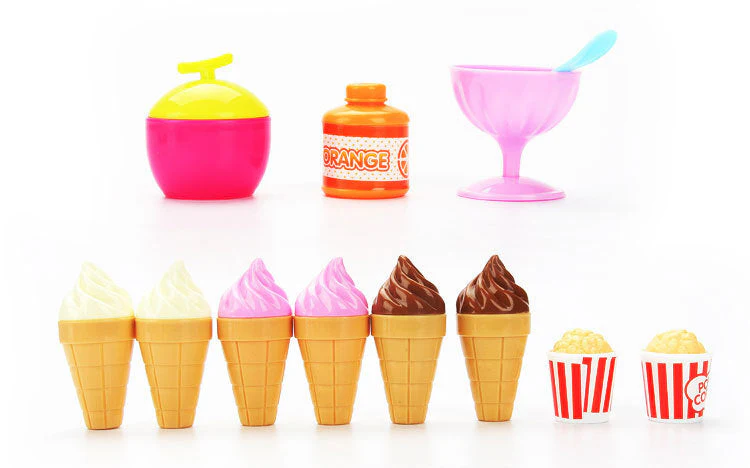 Children pretend play toys simulation candy Cart - Image 4
