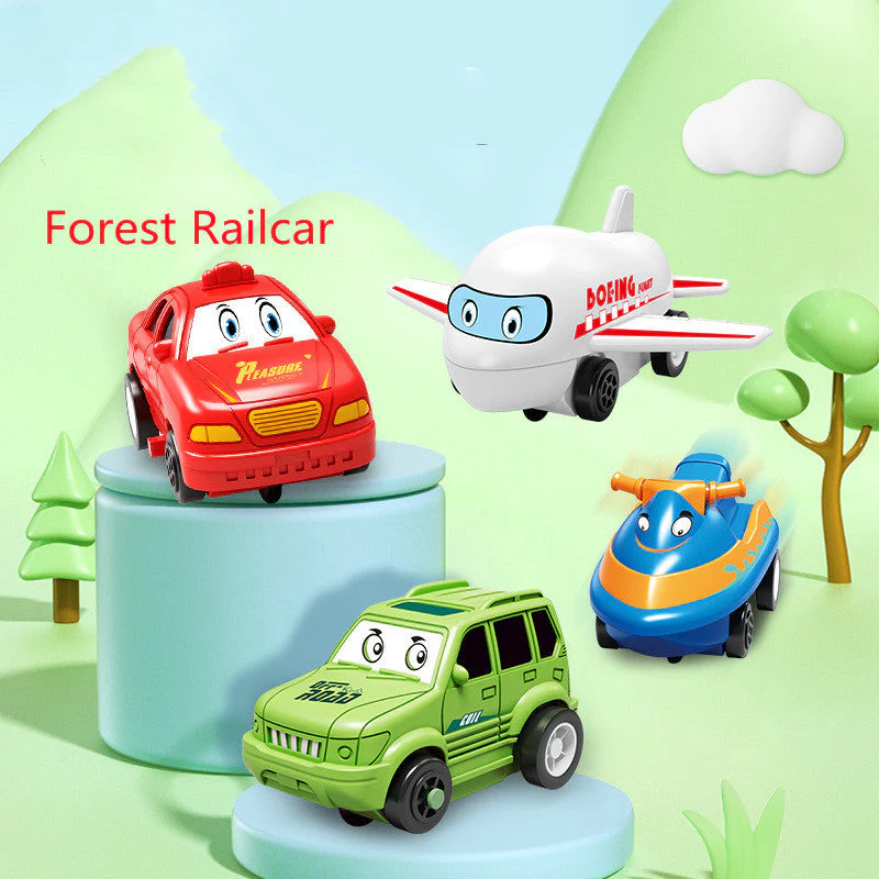 Children Puzzle Electric Railroad Speeder DIY Assembly Electric Car Automatic Rail City Scene Construction Education Toy Gift - Image 27