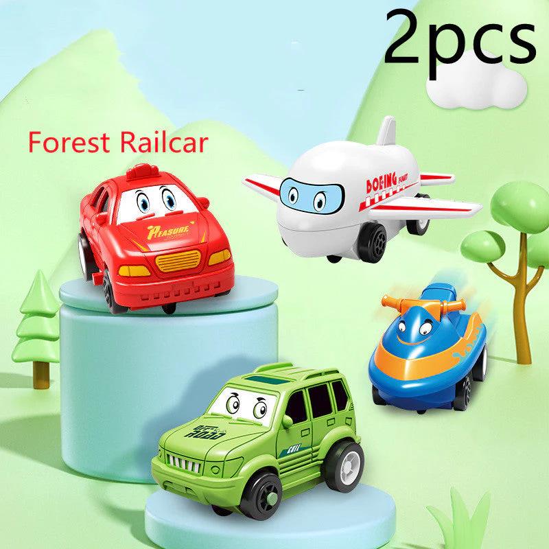 Children Puzzle Electric Railroad Speeder DIY Assembly Electric Car Automatic Rail City Scene Construction Education Toy Gift - Image 32
