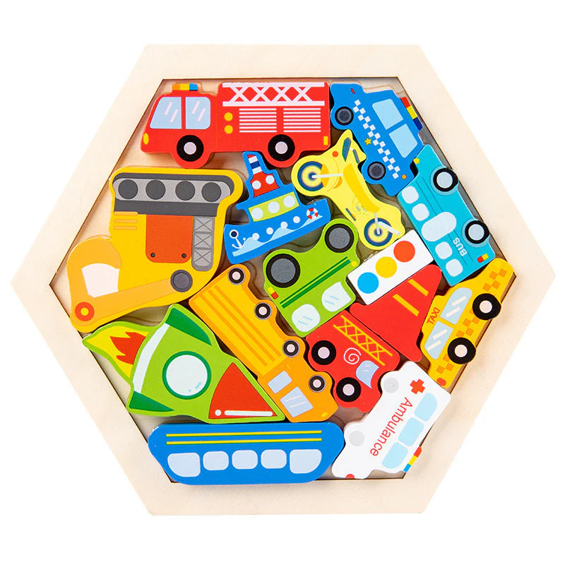 Children's Animal Fruit Creative Three-dimensional Puzzle Puzzle Educational Toys - Image 11