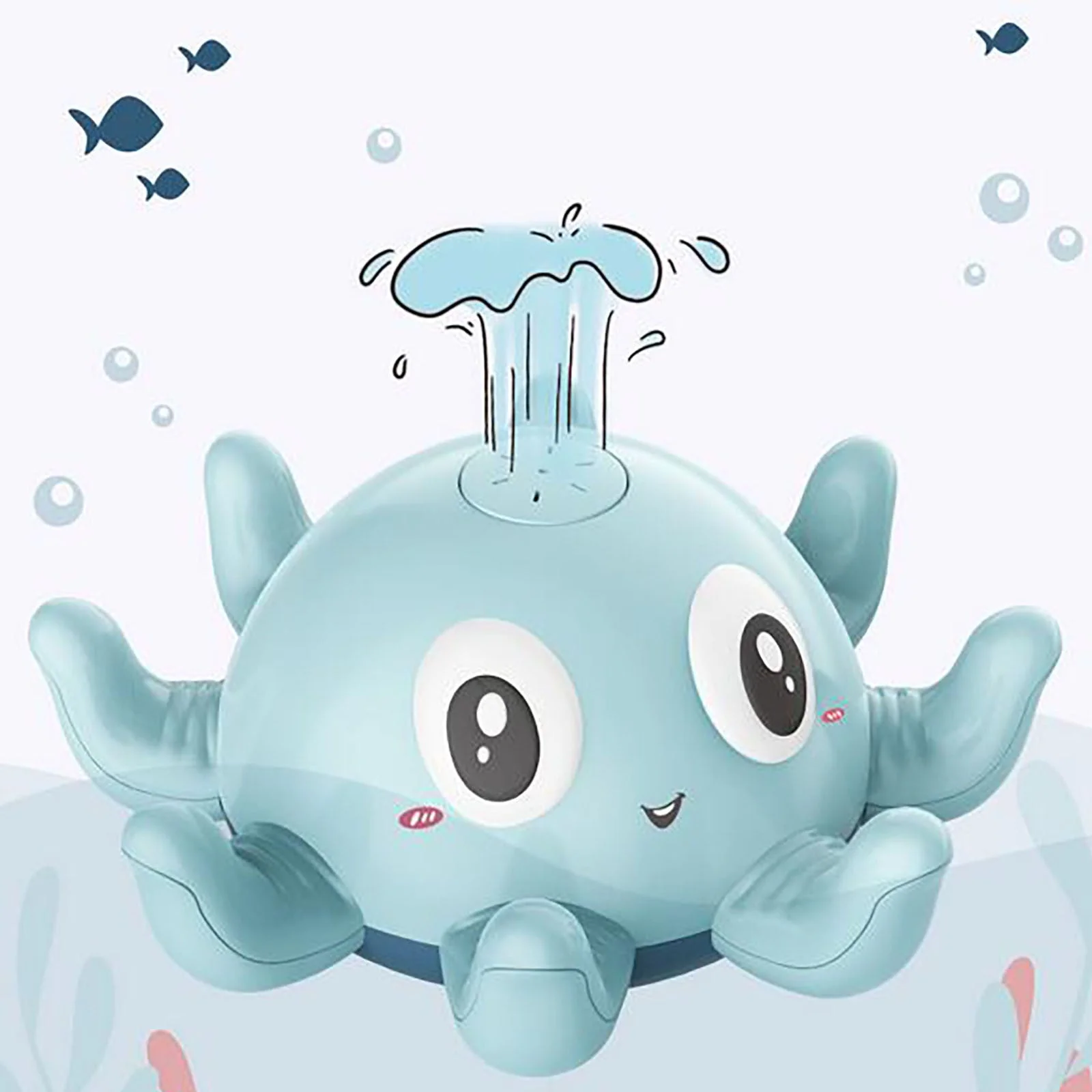 Children's Automatic Water Spray Bath Toys Bath Fun Toys With Flashing Water Spray Toy Baby Swimming Shower With Toys New - Image 4