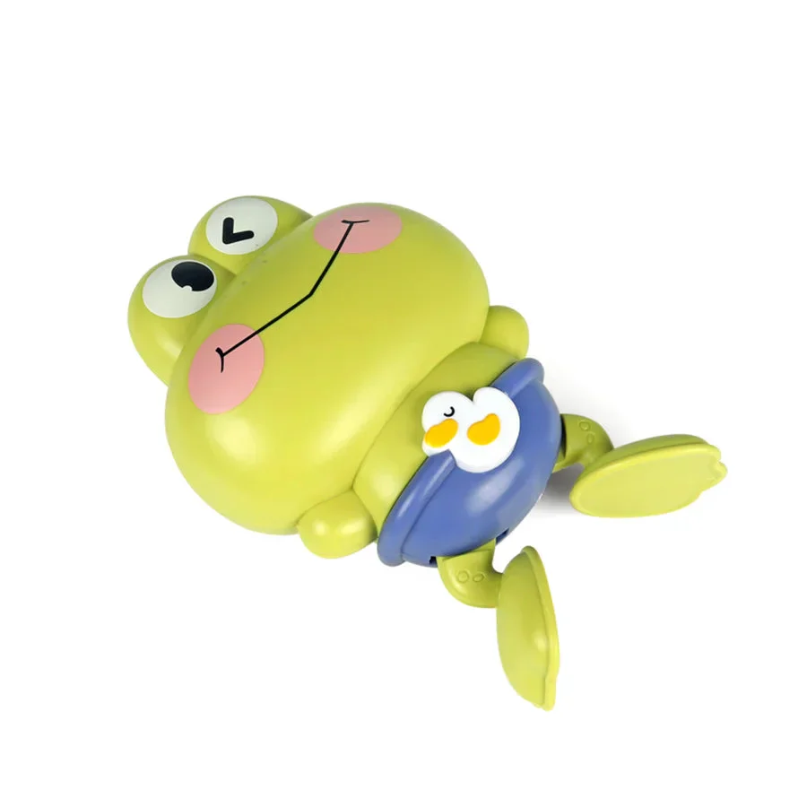 Children's Bath Toys - Clockwork Floating & Swimming Frogs | Fun & Safe for Kids - Image 6