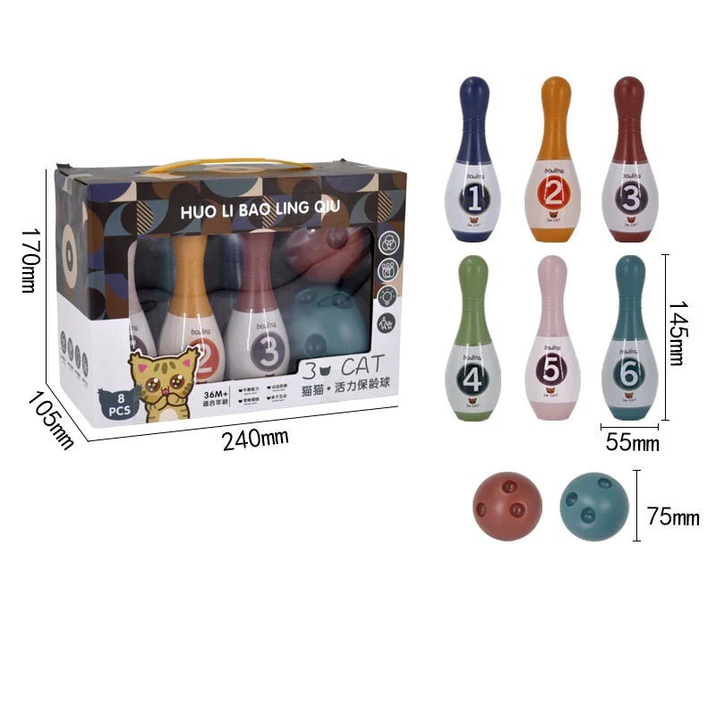 Children's Bowling Indoor Sports Toys - Image 3