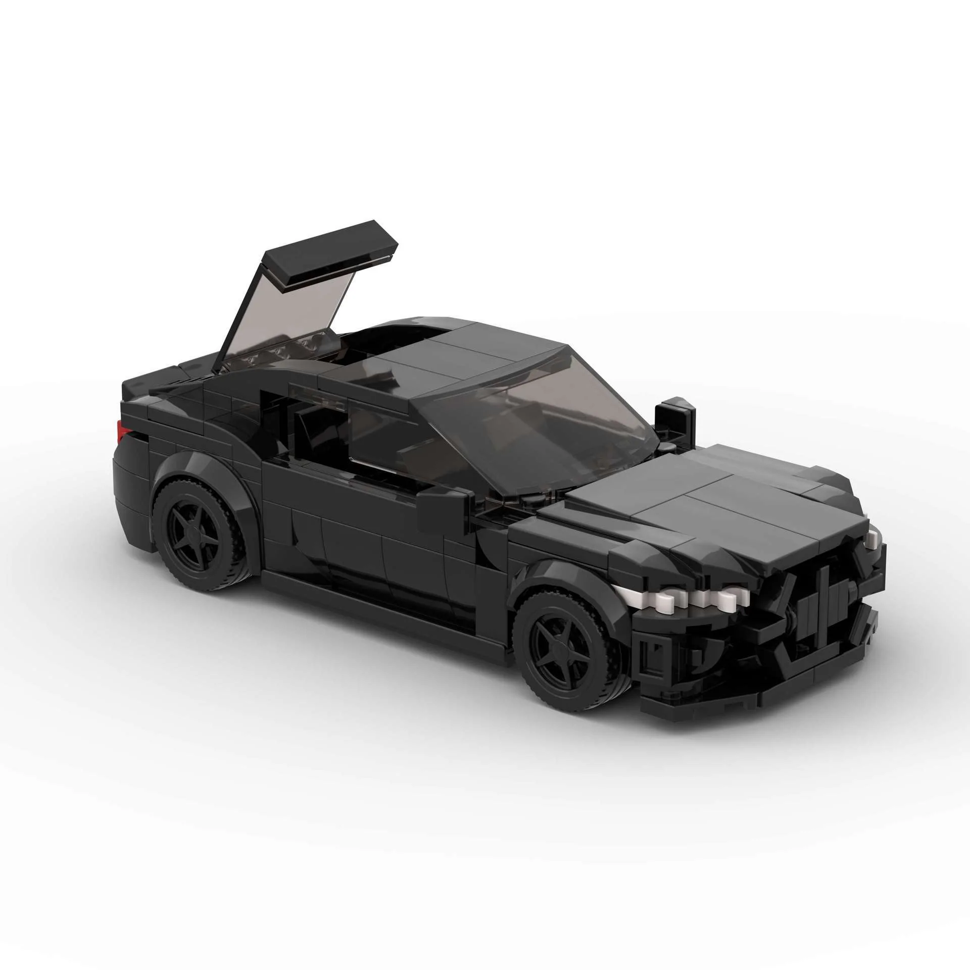 Children's Building Blocks Sports Car Racing Car Assembling Toys - Image 10